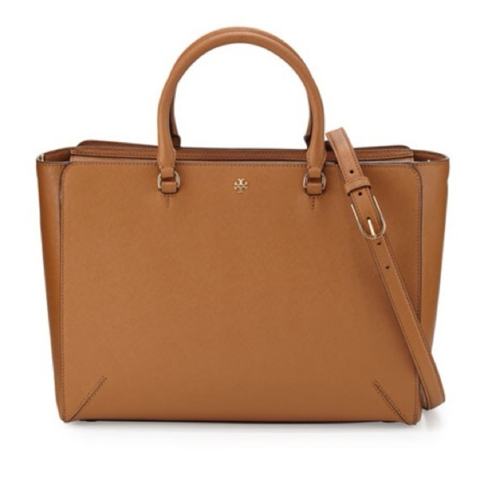 Tory Burch Tan Leather Robinson Tote